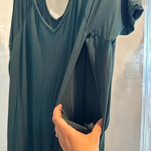 Latched Nursing and Maternity Dress